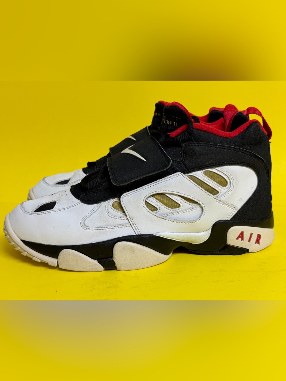 Nike Air Diamond Turf II 2 Deion Sanders 49ers 2012 Men’s SZ 11 READ 487658-070